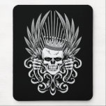 Gothic King Skull mousepads