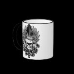Gothic King Skull mugs