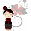 Gothic Kokeshi Destroyed Tee t-shirts by LaLloronaX3 Gothic Kokeshi Destroyed Tee t-shirts