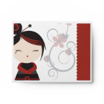 Gothic Kokeshi Envelope envelopes