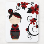 Gothic Kokeshi Mouse Pad mousepads