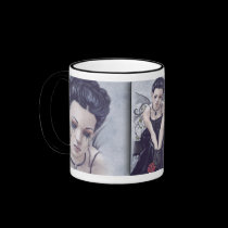 Gothic Lament Mug by elvenstarart Gothic Lament Mug