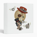 gothic laveau hot air balloon steampunk art 3 ring binder
