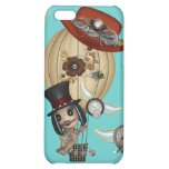 gothic laveau hot air balloon steampunk art case for iPhone 5C