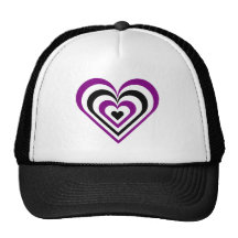 Gothic Layered Heart Hats