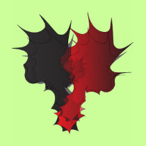 Gothic Logo Heart Design t-shirts