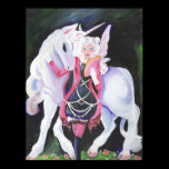 Gothic-Lolita Faerie and Unicorn Print