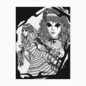 gothic lolita postcards