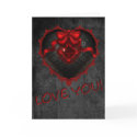 Gothic Love cards by RainbowCards Gothic Love cards