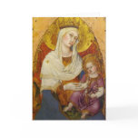 Gothic Madonna and Child card