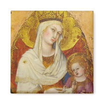 Gothic Madonna and Child magnets by Xuxario Gothic Madonna and Child magnets