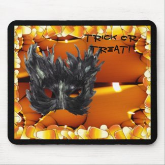 Gothic Mask Trick Or Treat Merchandise mousepad
