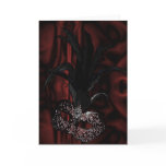 Gothic Masquerade Card or Invitation