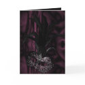 Gothic Masquerade Invitation - Wine Color cards