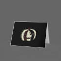 Gothic Masquerade Pumpkin Card