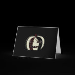 Gothic Masquerade Pumpkin Card