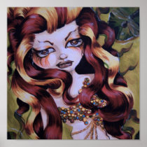 Gothic Mermaid Canvas Print