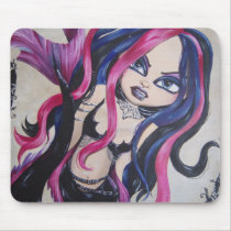 Gothic Mermaid Mousepad mousepads