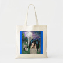 "Gothic Midnight" fairy vampire bat graveyard BAG