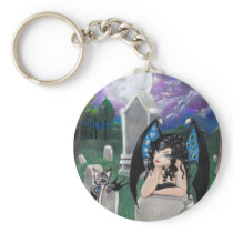 "Gothic Midnight" Keychain keychains