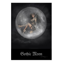 Gothic Moon - Artist Trading Cards business cards