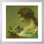 Gothic Mother And Child Devil Print