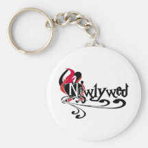 Gothic Newlywed Keychains