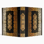 Gothic Old Leather Book 3 Ring Binders