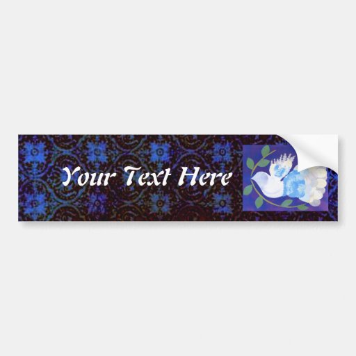Gothic Peace Spirit Bumper Stickers