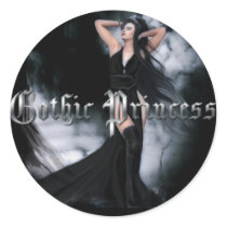 Gothic Princess stickers by MoonArtandDesigns Gothic Princess stickers