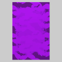 Gothic Purple Bats Stationery