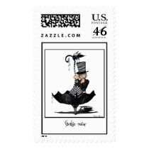 Gothic rain postage