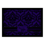 Gothic Romance SD Notecard Business Card Template