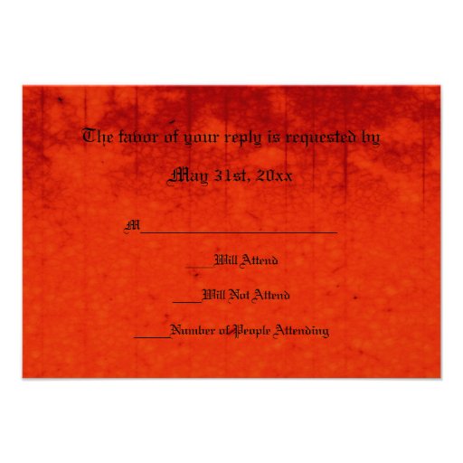 Gothic Romance Victorian Chandelier Wedding Invitations