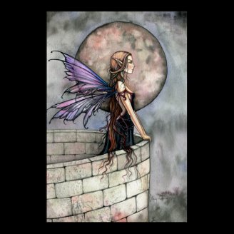 Gothic Romantic Fairy Poster Print