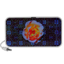 Gothic Rose Damask monogram speaker
