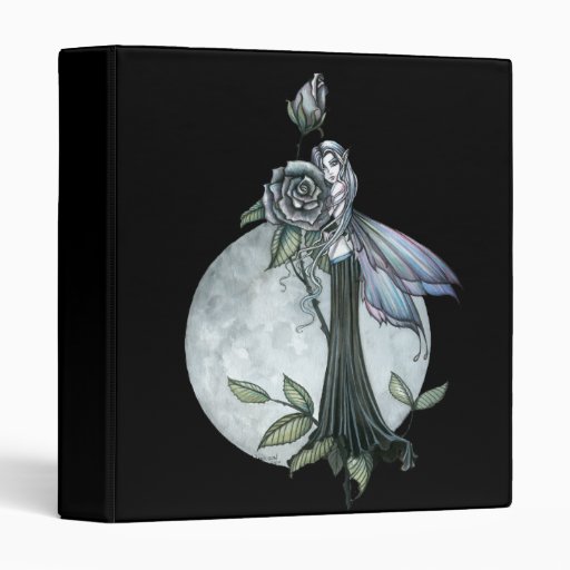 Gothic Rose Fairy Binder by Molly Harrison