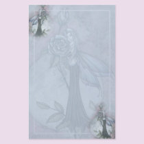 Gothic Rose Fairy Stationary by Molly Harrison stationery