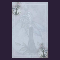 Gothic Rose Fairy Stationary by Molly Harrison stationery