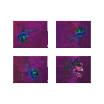 Gothic Rose Gallery Wrapped Canvas