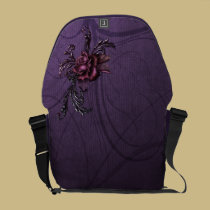 Gothic Rose messenger bags