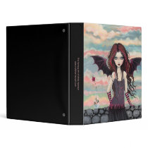 Gothic Rose Vampire Fairy Binder