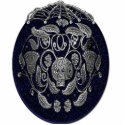 gothic silver ornament photo sculptures