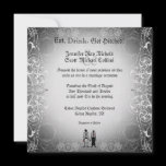 Gothic Skeleton Bride & Groom Wedding Invitations