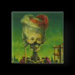 Gothic Skeleton Button