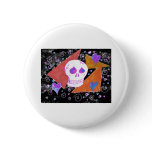 Gothic Skul pink orange black 2