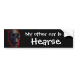 Gothic Skull Bumper Sticker