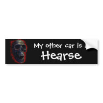 Gothic Skull Bumper Sticker bumper stickers by MDKgraphics Gothic Skull Bumper Sticker bumper stickers