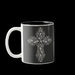 Gothic Skull Cross mugs