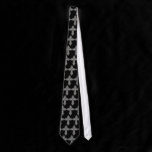 Gothic Skull Cross ties